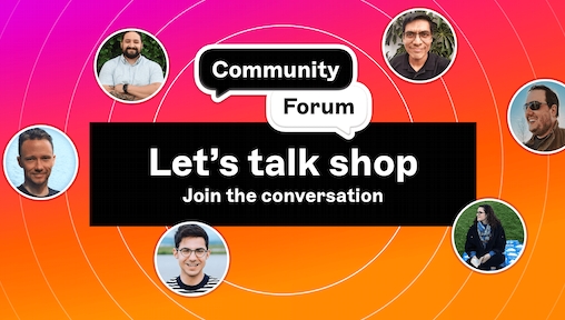 image made in sketch of community forum