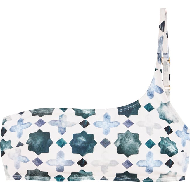 Women's Charlotte Bikini Top, Azure