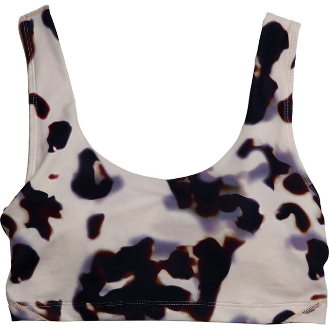 Women's Blonde Tortoise Sports Bra, Multi