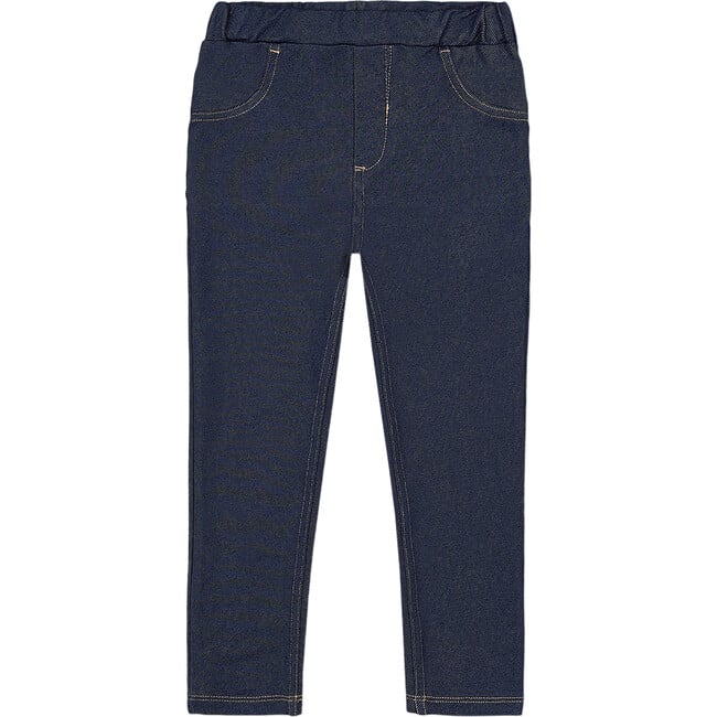 Denim Jeggings, Dark Blue
