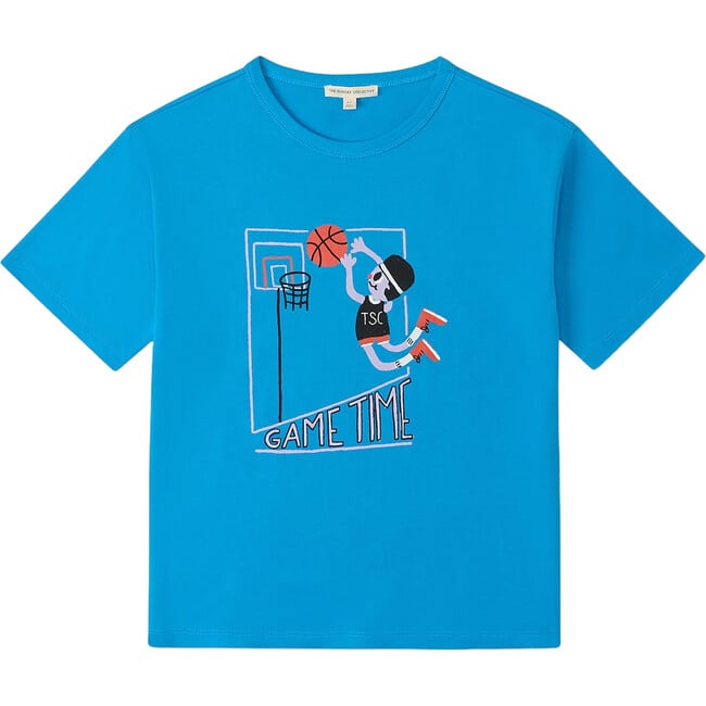 Organic Weekend Tee, Bodega Blue