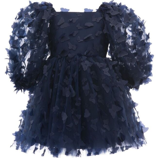 Bell Mariposa Dress, Navy