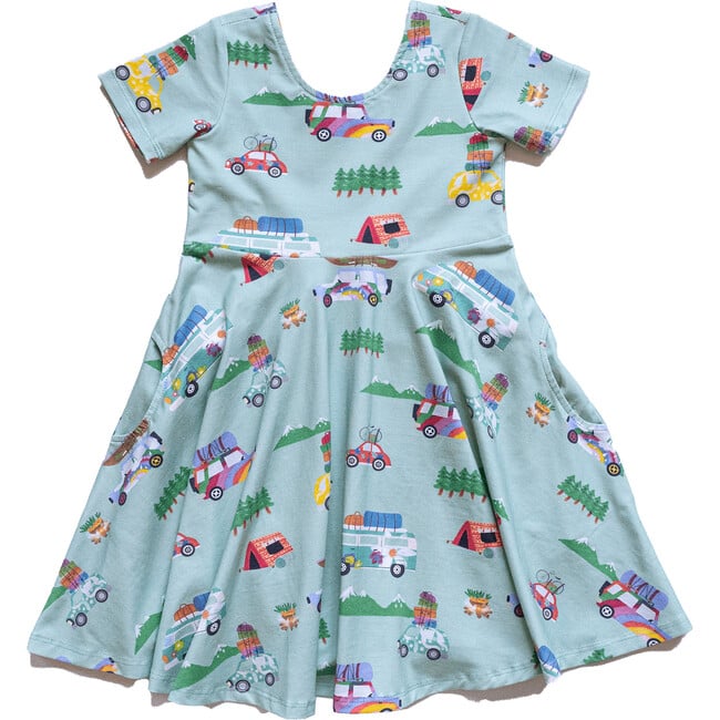 Journey Short Sleeve Dress, Roadtrip